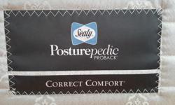 Fantastic King sized Sealy Posturepedic Proback mattress for sale. Great condition, very clean (always with a mattress cover) and very comfortable.
Have a look at the pics and let me know if you have any questions.
We've had this mattress for 3 years and