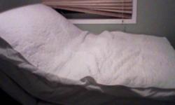 Hello, we are selling a Sealy Supreme Pillow Top adjustable double bed with massage and wall-hugger features, frame is included, for $2500 obo. Bed is in excellent condition only used twice. Sleep Country sells this bed for $4000 brand new. Serious