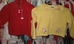 two very nice Girls designer Jackets, selling the Yellow Jacket for $4 and the red Gap Baby Jacket for $4, both Jacket are in good condition, I have lots of Kids clothing, condition like new
I'm Retirng * View seller's list > to see my vintage,