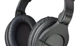 For sale:
Sennheiser HD 280 Pro Headphones:
Dynamic, closed-ear headphones with up to 32 dB attenuation of outside sound
Lightweight and comfortable, ergonomic design, Cord Length - 3.3 - 9.8 feet Coiled
Extended frequency response and warm, natural sound