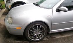 Set of 18 inch 5 Bolt Pattern Wheels, Excellent condition $625.00 or nearest offer. Fits Volkswagon Golf