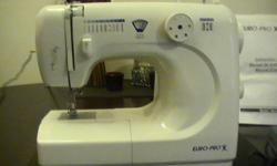 Portable Euro Sewing Machine.
Has all parts and accessories.