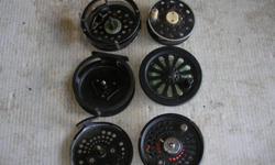 (((Open this ad to view all that is listed.))
SINGLE & DOUBLE ACTION FLY FISHING REELS.
$35.00 - DOUBLE ACTION FLY FISHING REELS WITH DRAG.
$20.00 - SINGLE ACTION FLY FISHING REELS.
$15.00 - SINGLE ACTION FLY FISHING REELS.
All in good to very good