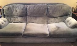 free Sklar Peplar couch, needs some TLC as the fabric staples are coming apart a bit in places.