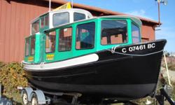 This unique Victoria Harbour Ferry, fully refitted in September, 2011 is available for immediate use in Canada. Transport Canada certified to carry 12 passengers and 1 crew member this vessel is an excellent investment with an outstanding opportunity to