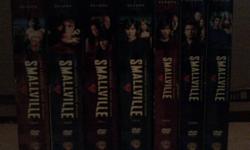 I have for sale 7 seasons of smallville. They have been watched once. There are two copy's of season 3, one is unopened and the other has some slight damage on the inside case. Paid between 50-60 $ per season, reasonable offers only please. Thanks for