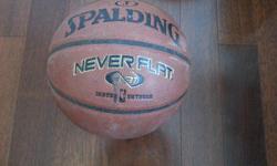 Spalding 'Never Flat' basketball and rubber soccer ball (easily inflated), your choice just $2 each (or one bottle of craft beer).
Check my other ads for great spring-cleaning deals!
