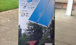 Sun force 30 watt solar panels. They fold down. Selling as our new RV came with solar panels.