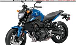 2016 Yamaha FZ09 Sport Motorcycle $7399.
With this bike, you get style and performance without breaking the bank. Features adjustable suspension, variable power modes, and comfortable seat!
Jerky throttle response from previous year has been fixed for
