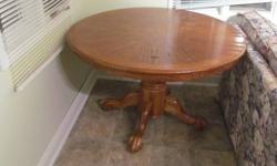 Hardwood Dining Table and 4 chairs 2 with arms 2 without.
 
Table has 2 foot leaf to extend table.
 
This was originally bought for over $1500.00
 
Make an offer
 
 
Call 892 5710