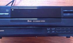 CDP C345: Sony 5 disc ex-change system. In good working order.
