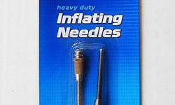 SPALDING Heavy Duty Inflating Needles (8319)
- brand new in package
- $3 firm
FEATURES:
- high grade steel construction
- 2-piece valve