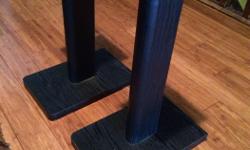 Speaker stands
Very good condition
20' high
Top plate is 6'x6'