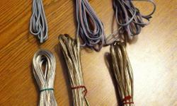 6 speaker wires of various lengths
make an offer on the lot