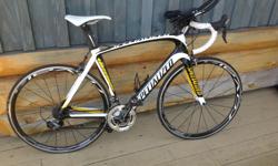 21 speed specialized carbon fibre road bike. Very little use. $2500 obo.