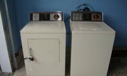 Speed Queen Washer / Dryer for sale. They are in excellent condition and in very good working order. These were the appliances to have back in the day! They are both very clean and waiting for a good home. $125 OBO.
Check out the pictures!