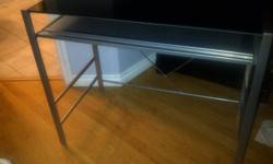 Steel & Glass desk,One year old,no longer needed,asking $35.00