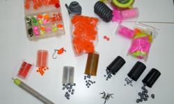 Large assortment of steelhead tackle: spin & glo, gooey bobs, wool, beads, lead shot, etc. $30 the lot. Phil 250-652-9747