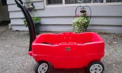 child's wagon excellent condition seat belts for 2
