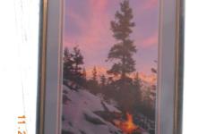 24" x 42" Professionally Framed. 1993 Release of the Signed and Consequently Numbered issue. Stephen Lyman, deceased, was an International Naturalist Painter. Estate sale.