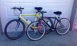 his and hers 21 speed bikes in very good condition asking $350 fro both or best offer