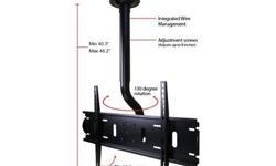 Industrial ceiling mount for TVs up to 165 lbs.
Description: https://www.staub.ca/strong-ceiling-mount-37-70-displays-black-sm-cm-t-l
Posted with Used.ca app