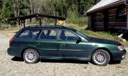 Make
Subaru
Model
Legacy Wagon
Year
2000
Colour
Green
kms
126419
Trans
Automatic
2000 Subaru Legacy LOW KMS! 126,419 kms. Meticulously maintained.
$5200
Lake Cowichan, British Columbia
Smooth reliable ride,
moon roof and sunroof
power steering,windows and