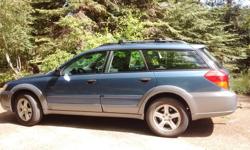 Make
Subaru
Model
Outback Sport
Year
2007
Colour
Blue
kms
207000
Trans
Automatic
You won't have any problems with this great Subaru Outback 2007!
In perfect shape, passed inspection last week.
It comes with a:
Thule roof bars
Ball Hitch
Dogs/luggages car