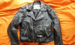 Genuine - not a garment weight but real motorcycle leather weight classic style motorcycle jacket. Used but good condition and quality. No low ball offers but will consider trade for:
Electric guitar related stuff - tell me what you have and please