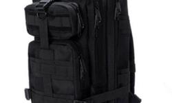 Tactical Military Molle Utility Rucksack Backpack Bag - Black
- water resistant nylon material
- W9-1/2" x D9-1/2" x H17"
- brand new, never used
- $80 firm