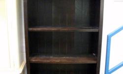 Tall Wood Dark Brown Book Case - Item#5289
Width  Depth  Height 
33 12 76 (in.) 83.82 30.48 193.04 (cm)
Item#:5289
***********************
You can check if items have been sold or still available by inputting
the item number into our website search