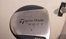 Taylor Made Ti 320 Driver
8.5 Loft
ProForce 65 Gold Graphite Shaft Stiff Flex
Lots of yards left in this!
Includes Head Cover
50 obo