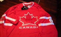 Vancouver Olympics Authentic hockey jersey, brand new, never worn. size XL. all tags still attached.