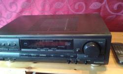 THIS TECHNICS HOME AMP,/AM/FM/ RECEIVER /WITH REMOTE/IS IN LIKE NEW CONDITION,SOUNDS GREAT TONS OF POWER,WILL LAST FOR YEARS TO COME ,PLEASE PHONE 250-741-7777 THANKS
( SORRY,BUT PRICE IS FIRM )