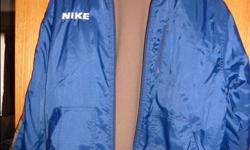 1. NIKE Fleece Lined Jacket - Boy's Size 14-16 - $12
2. GAP - Camo. Downfilled Jacket w/ detachable hood - Size 12 (XL) - $20