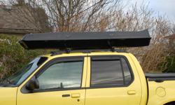 Older Thule ski/cargo box for roof rack. All equipment there and working, two locks and key. New paint and clearcoat.
L x 89", W x 22", H x 11 1/2".
Item in Courtenay - will deliver.