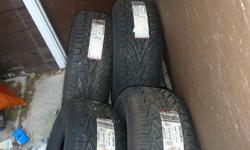 Brand New General Grabber UHP Tires
255/65R16 109H
Standard Load M&S Radial
Max Load 1030KG (2271lbs)