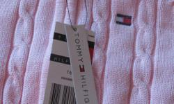 Tommy Hilfiger
100% Cotton sweater..beautiful pink...size 2T...very giftable!
Paid $99.99 plus tax for it!! SEE pix
Comes from a pet-free and smoke-free home!!
