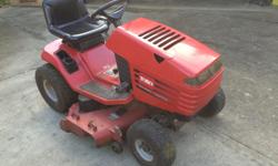 Selling our trusted and reliable 15-44 HXL Toro Ride On lawn mower/tractor. Its been with us for over 13 years, the last three in storage. Its a 15.5 HP Briggs engine with a new battery, oil change, carb cleaned, blades sharpened and new metal