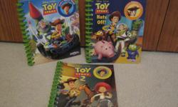 set of 3 newer Toy story books. paid $15 plus taxes. asking $7