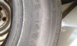 3 heavy duty trailer tires R14 for sale, in good condition .call or text 2508166767.