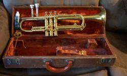 ART by Harry Pedler and Sons $80 obo
Pro quality horn ... needs cleaning. Two mouth pieces, music stand.
60+ years old
"Harry Walter Pedler established his business in Elkhart in 1919, after previously working for Rudall, Carte, & Co., and Conn. The