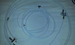TV Coaxial Cables with 2 Spliters, Take it all for $5