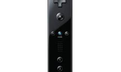 Wii Sports and Wii Sports Resort and 1 Black Wii Remote with Motion Plus Built in.