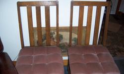 For Sale
Two wooden chairs.  Good condition
$25. each
Please call 895-5643 as I am posting this ad for my aunt.
Thank you
