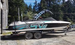 2016 Campion SV3
This performance tow boat brings together sophisticated technology and well thought out design into one of the best suited boats for recreational water sports. The Campion SV3 makes an awesome wave without all the complicated gadgets with
