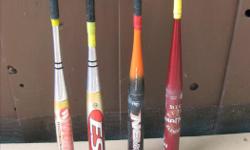 Used Ball Stuff for Sale - Great Deals - Variety of Prices
I have retired from ball & am selling all my ball stuff.
I have the following:
Bats, Bat Warmers, Indoor Gym Balls, Ball Bag - Molson Slo-Pitch Coors Light SPN - Navy/Red, Gloves, Bat Warm-Up
