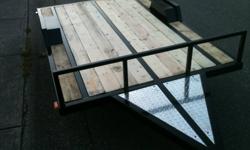 Utility Trailer
5.5'x8'
2x3 Channel Framing, 2x6 Decking
Call or text Don 604-768-7140