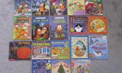 $2 each
Garfield's Christmas Tales - SOLD
Garfield's Ghost stories
Garfield's Haunted House and other spooky tales - SOLD
Garfield's Stupid Cupid and other silly stories
Garfield's night before Christmas
Garfield the Easter bunny - SOLD
Garfield's scary