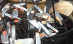There is a collection of various putters.
Asking $3.00-$15.00 each
Located at
Red's Emporium
19 High St, Ladysmith
250-245-7927
Hours of Operation
Noon-6pm Mon-Sat
Except Fri 10-5pm